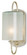 Glacier One Light Wall Sconce in Silver Leaf/Frosted White (142|5129)