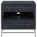 Marcel Nightstand in Navy Lacquered Linen/Polished Nickel/Black (142|30000153)