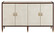 Evie Collection Credenza in Ivory/Dark Walnut/Brass (142|30000142)