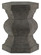 Pagoda Stool in Brushed Gray/Faux Bois (142|20000004)