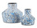 Niva Vase in Black/Blue (142|12000500)