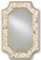 Margate Rectangular Oyster Shell Mirror Mirror in Contemporary Gold Leaf/Natural/Antique Mirror (142|1090)