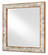 Hyson Mirror in Chiseled Horn/Natural/Mirror (142|10000069)