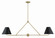 Xavier Four Light Chandelier in Vibrant Gold (60|XAVB9307VG)