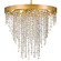 Winham Six Light Chandelier in Antique Gold (60|WIN616GACLMWP)