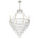 Lucille Eight Light Chandelier in Antique Silver (60|LUCA9068SA)