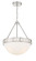 Kirby Three Light Chandelier in Polished Nickel (60|KIRB8105PN)