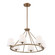 Keenan Six Light Chandelier in Vibrant Gold (60|KEEA3006VG)