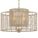 Jayna Four Light Chandelier in Burnished Silver (60|JAYA5004BS)