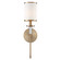 Hatfield One Light Wall Sconce in Vibrant Gold (60|HAT471VG)