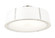 Fulton Six Light Semi Flush Mount in Polished Nickel (60|FUL907PNCEILING)