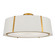 Fulton Six Light Semi Flush Mount in Antique Gold (60|FUL907GACEILING)