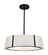 Fulton Six Light Chandelier in Black (60|FUL907BK)