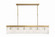 Emory Six Light Chandelier in Modern Gold (60|EMO5407MG)