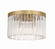 Emory Four Light Flush Mount in Modern Gold (60|EMO5400MG)