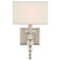 Clover One Light Wall Sconce in Brushed Nickel (60|CLO8892BN)