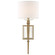 Clifton One Light Wall Sconce in Aged Brass (60|CLI231AG)
