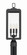 Byron Three Light Outdoor Post Mount in Matte Black (60|BYR80109MK)