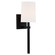 Bromley One Light Wall Sconce in Black Forged (60|BRO451BF)