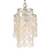 Brielle One Light Mini Chandelier in Antique Silver (60|BRI3000SA)