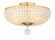Bella Four Light Semi Flush Mount in Antique Gold (60|BLA10665GA)
