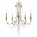 Arcadia Five Light Chandelier in Antique Silver (60|ARC1905SACLMWP)