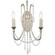 Arcadia Two Light Wall Sconce in Antique Silver (60|ARC1902SACLMWP)