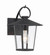 Andover One Light Outdoor Wall Sconce in Matte Black (60|AND9201CLMK)