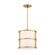 Hulton Three Light Pendant in Luxe Gold (60|9593LG)