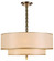 Luxo Five Light Chandelier in Antique Brass (60|9507AB)