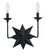 Astro Two Light Wall Sconce in Black (60|9232BK)