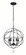 Solaris Five Light Mini Chandelier in Black (60|9224BK)