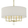 Paxton Six Light Chandelier in Aged Brass (60|8116AG)