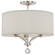 Mirage Three Light Semi Flush Mount in Polished Nickel (60|8005PNCEILING)