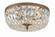 Waltham Three Light Flush Mount in Olde Brass (60|714OBCLSAQ)
