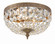 Waltham Two Light Flush Mount in Olde Brass (60|710OBCLSAQ)