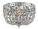 Ceiling Mount Two Light Flush Mount in Polished Chrome (60|710CHCLI)