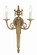 Loxley Two Light Wall Sconce in Matte Brass (60|662MB)
