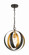 Luna One Light Mini Chandelier in English Bronze + Antique Gold (60|580EBGA)