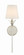 Broche One Light Wall Sconce in Antique Silver (60|531SA)