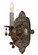 Paris Market One Light Wall Sconce in Venetian Bronze (60|5201VBAMBER)