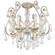 Regis Six Light Semi Flush Mount in Olde Silver (60|5115OSCLMWPCEILING)