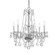 Traditional Crystal Six Light Chandelier in Polished Chrome (60|5086CHCLSAQ)