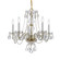 Traditional Crystal Five Light Chandelier in Polished Brass (60|5085PBCLS)