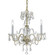 Traditional Crystal Three Light Mini Chandelier in Polished Brass (60|5044PBCLS)