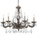 Paris Market Six Light Chandelier in Venetian Bronze (60|5026VBCLMWP)