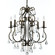 Ashton Six Light Chandelier in English Bronze (60|5016EBCLMWP)