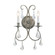 Ashton Two Light Wall Sconce in Olde Silver (60|5012OSCLMWP)