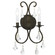 Ashton Two Light Wall Sconce in English Bronze (60|5012EBCLS)