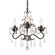 Paris Market Three Light Mini Chandelier in English Bronze (60|4534EBCLMWP)